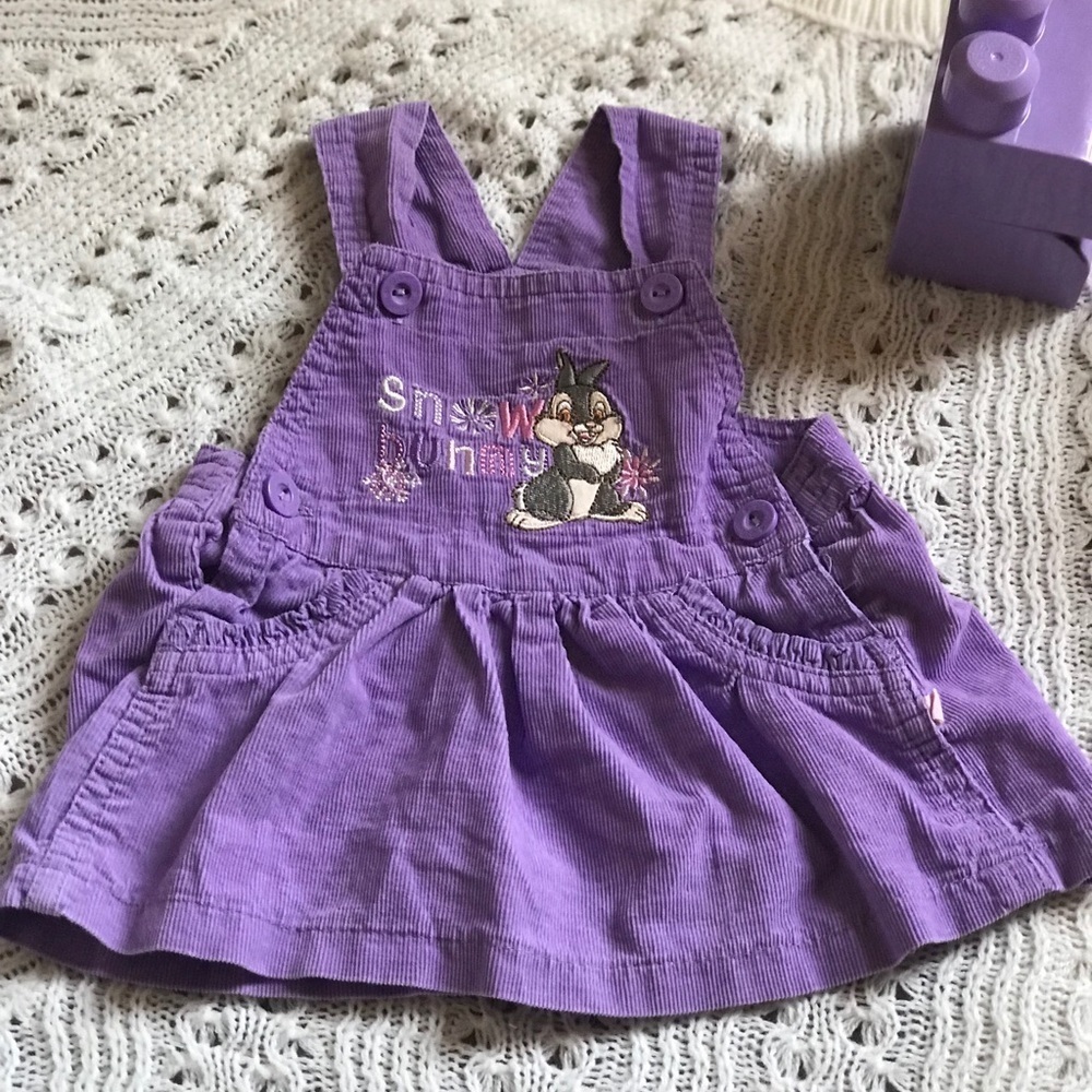Vintage Disney Newborn Baby Snow Bunny Dress‼️FINAL SALE